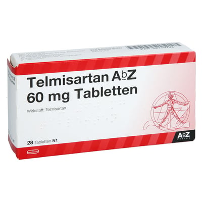 Telmisartan AbZ 60 mg Produktbild 1