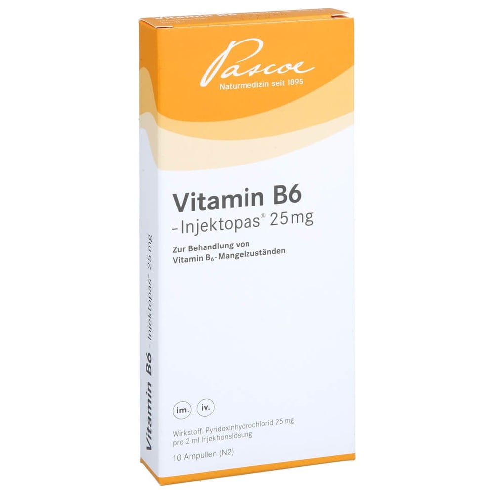 Vitamin B6-Injektopas 25 mg