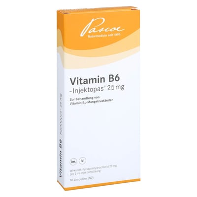 Vitamin B6-Injektopas 25 mg