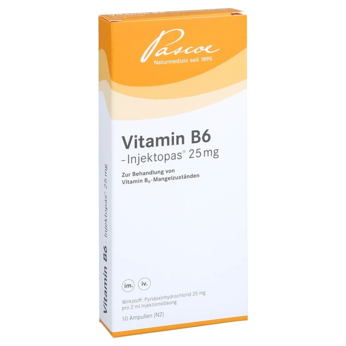 Vitamin B6-Injektopas 25mg