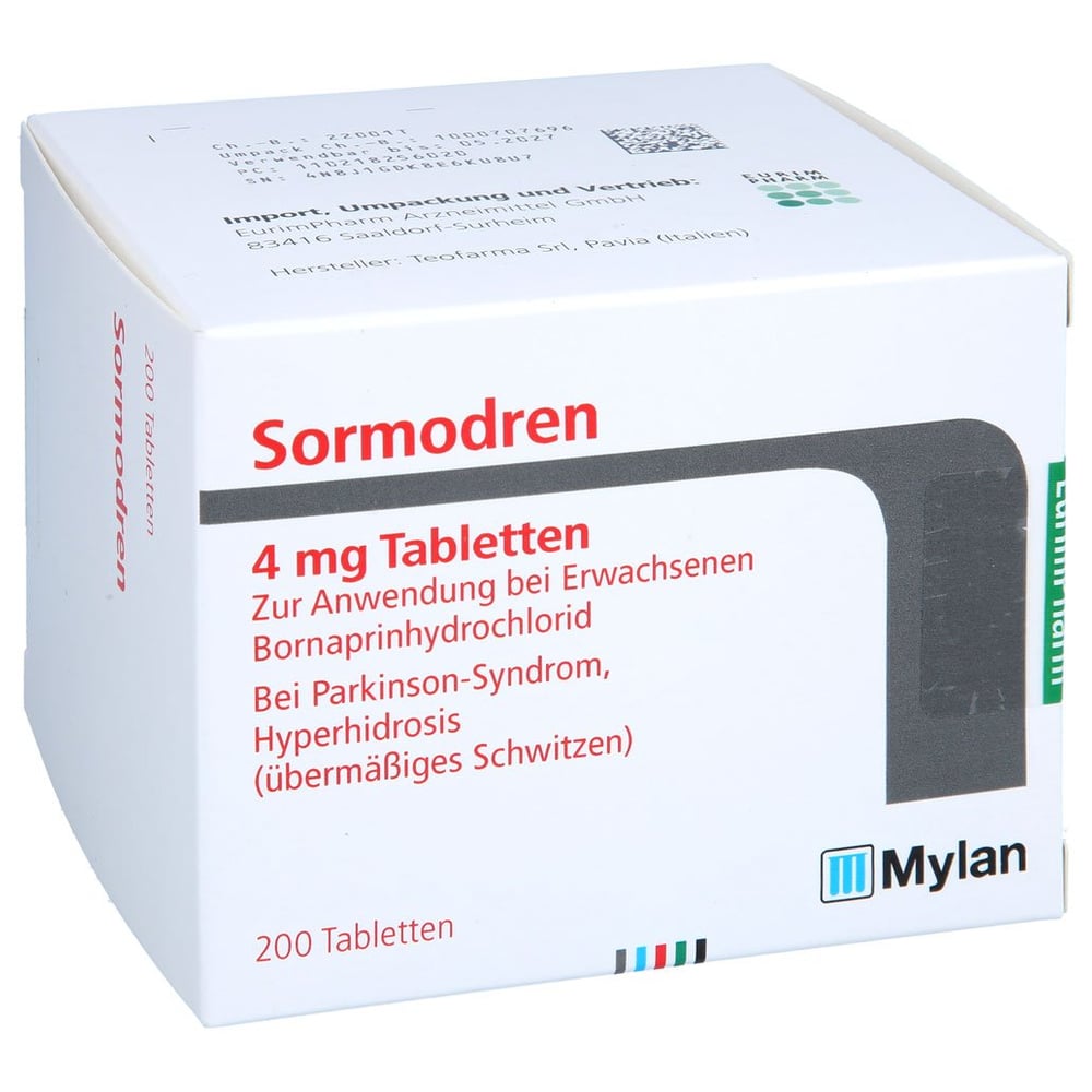 Sormodren 4 mg