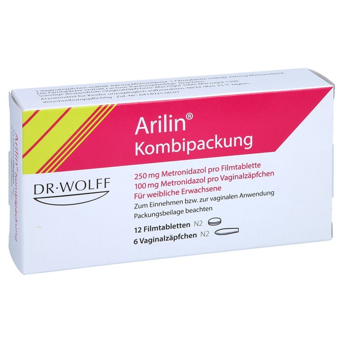 ARILIN Kombip. 12 Tbl. + 6 Vag.Zäpf.