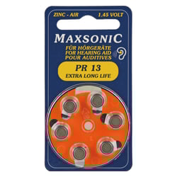 Batterie für Hörgeräte MAXSONIC PR 13