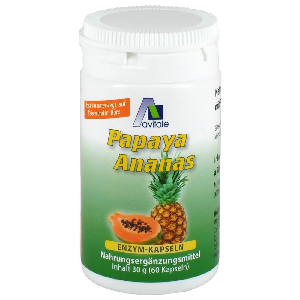 Papaya Ananas Enzym Kapseln