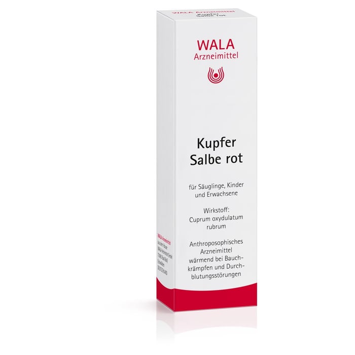 Kupfer Salbe Rot