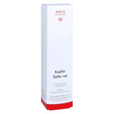Kupfer Salbe Rot