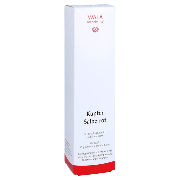 Kupfer Salbe Rot