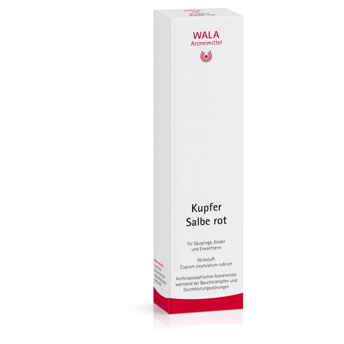 Kupfer Salbe Rot