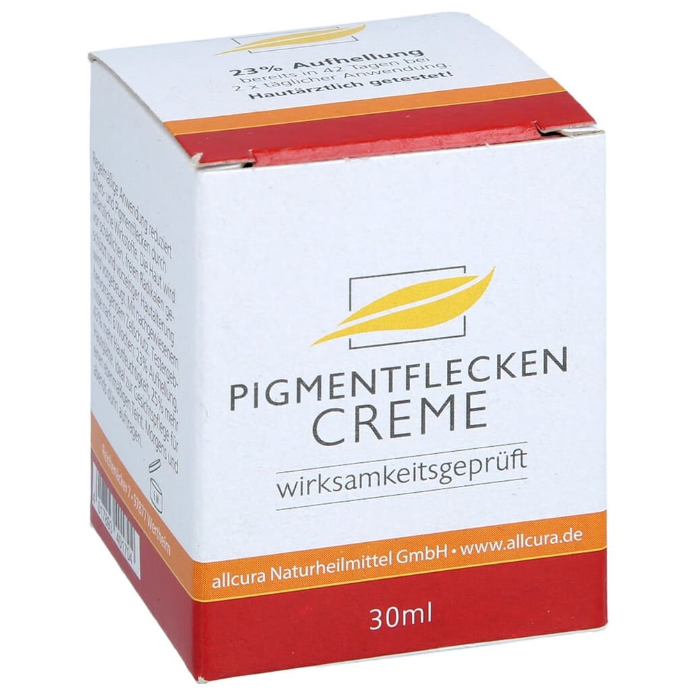 Pigmentflecken Creme