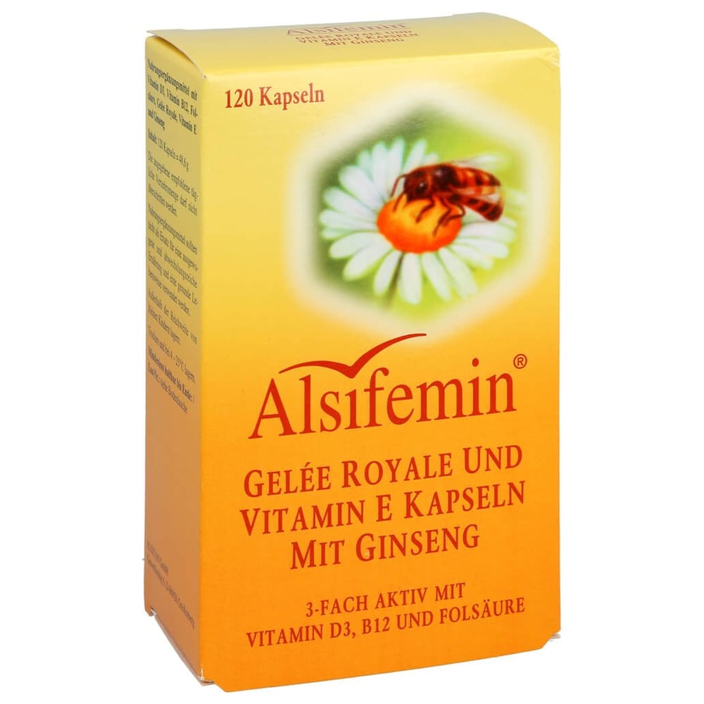 Alsifemin Gelee Royal+Vit.E m.Ginseng Kapseln
