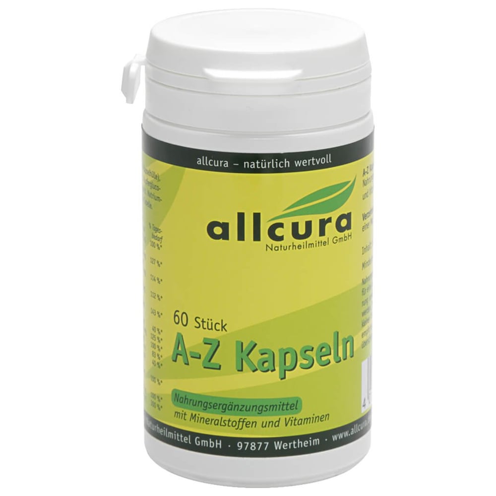 A-Z Kapseln mit Mineralstoffen und Vitaminen