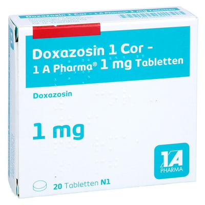 DOXAZOSIN 1 Cor-1A Pharma Tabletten Produktbild 1