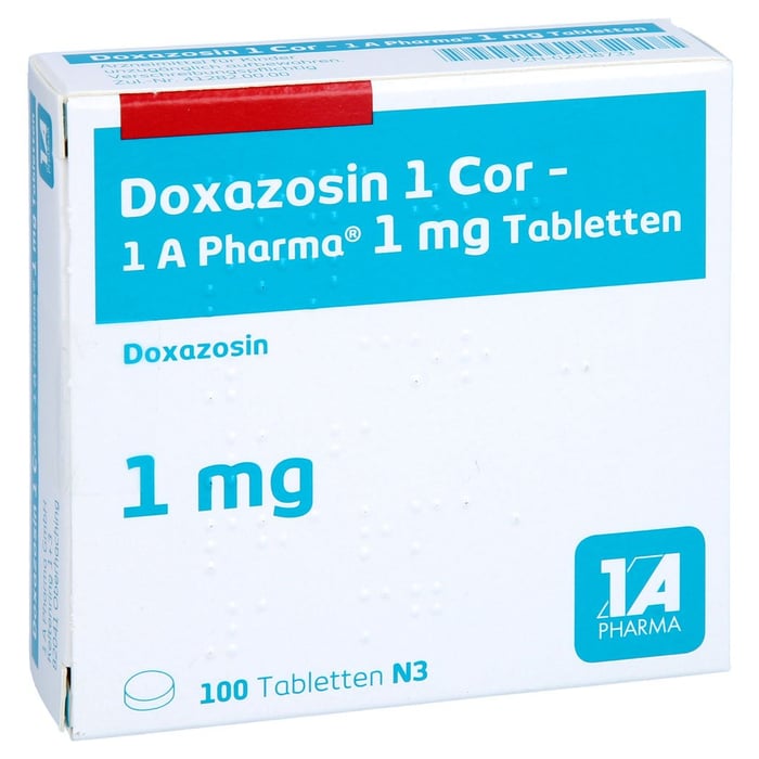 Doxazosin 1 Cor-1A Pharma