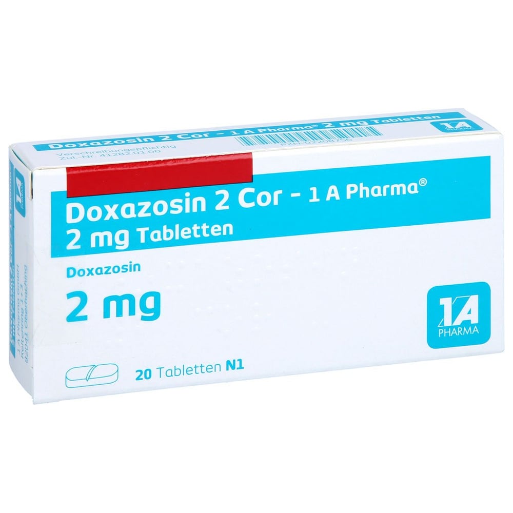 Doxazosin 2 Cor-1A Pharma