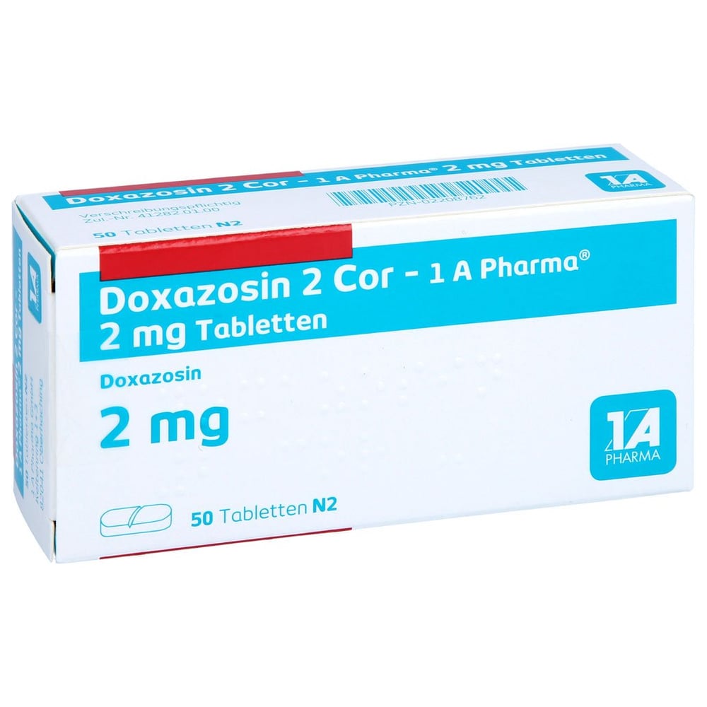 Doxazosin 2 Cor-1A Pharma