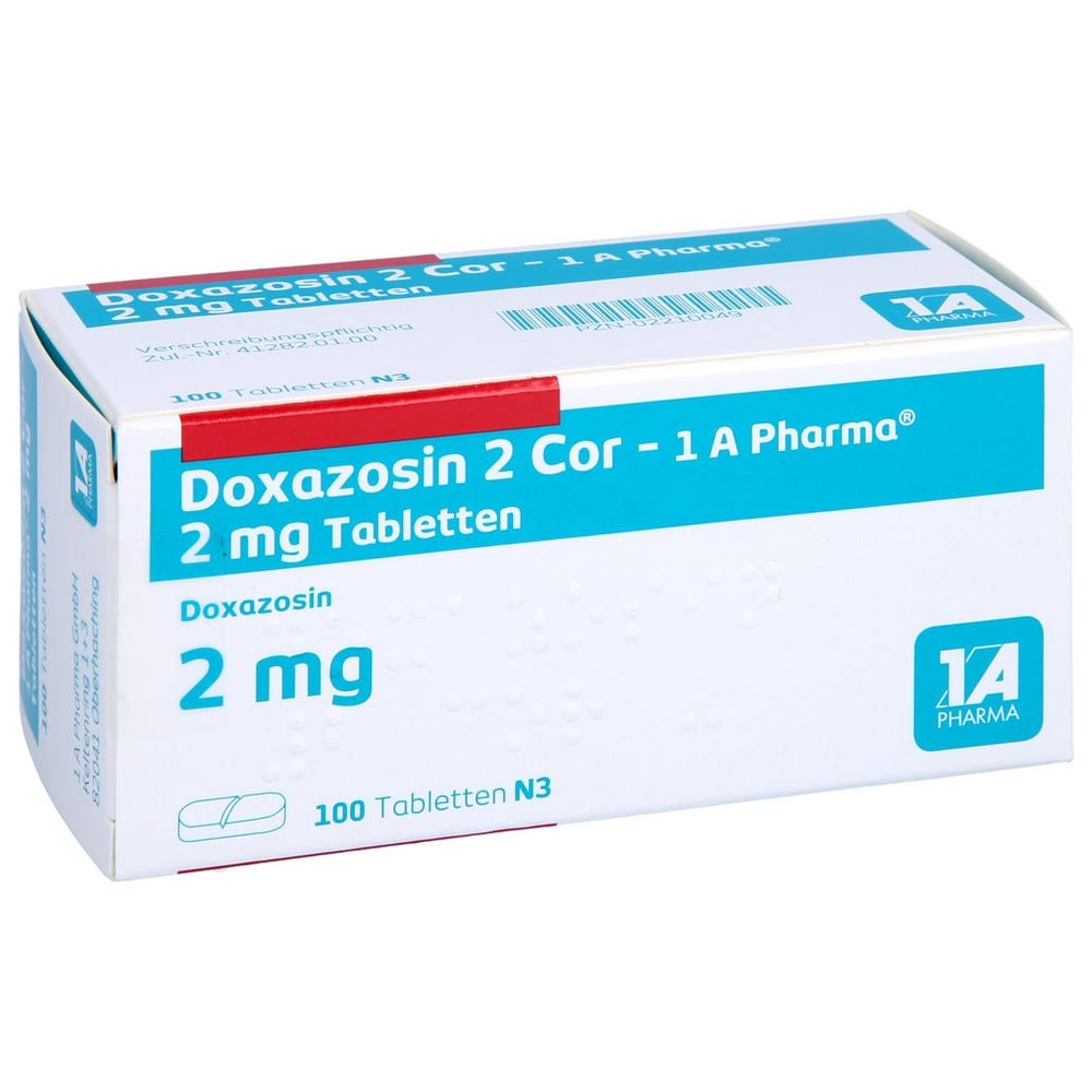 Doxazosin 2 Cor-1A Pharma