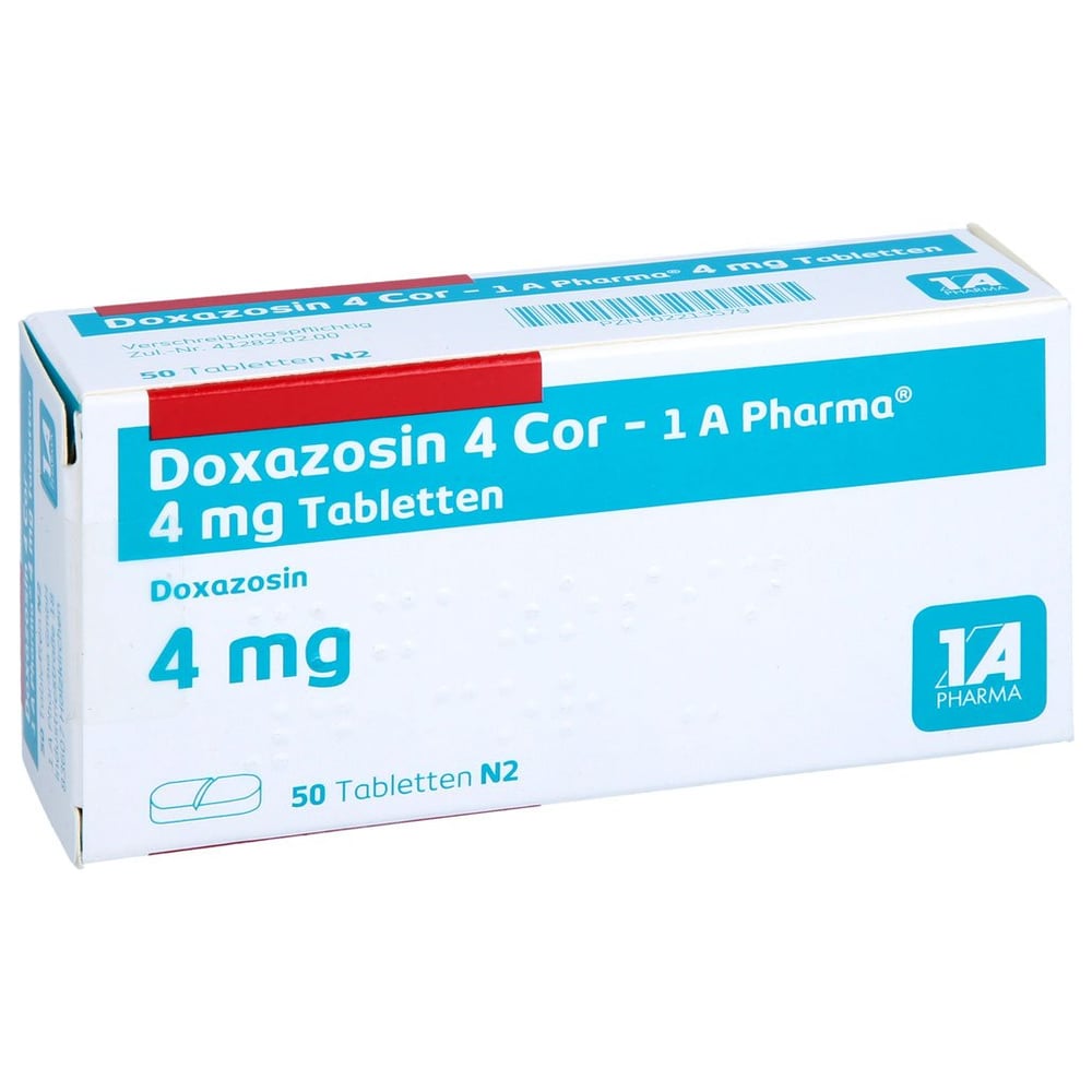 Doxazosin 4 Cor-1A Pharma