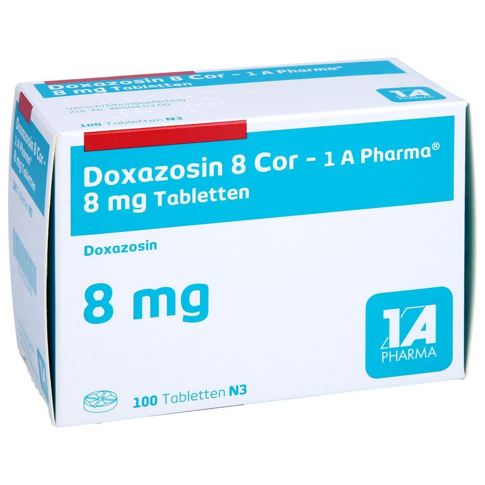 Doxazosin 8 Cor-1A Pharma