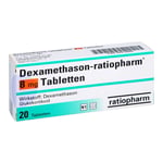 Dexamethason-ratiopharm 8 mg Tabletten Produktbild 1