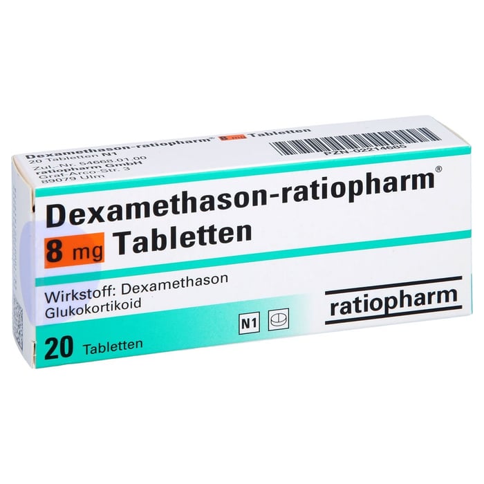 Dexamethason-ratiopharm 8mg Tabletten