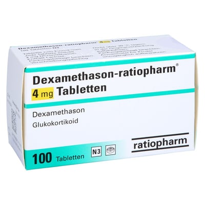 Dexamethason-ratiopharm 4 mg Tabletten Produktbild 1