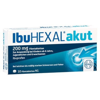 IbuHEXAL akut 200 mg Produktbild 1