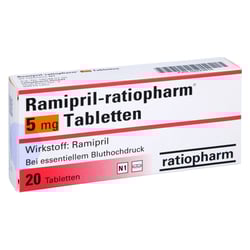 Ramipril-ratiopharm 5 mg