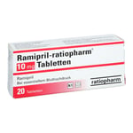 Ramipril-ratiopharm 10 mg Produktbild 1
