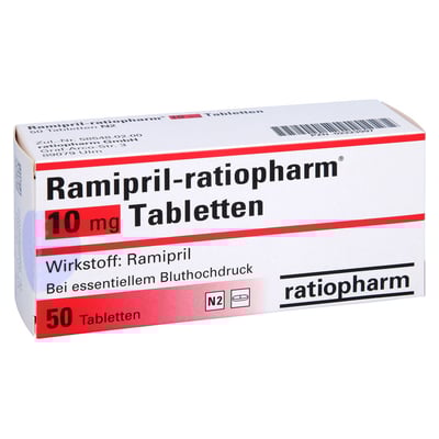 Ramipril-ratiopharm 10 mg