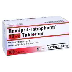 Ramipril-ratiopharm 10 mg
