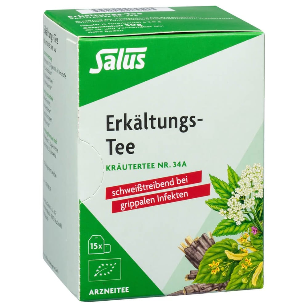 Erkältungs-Kräutertee Nr.34a Salus Filterbeut.