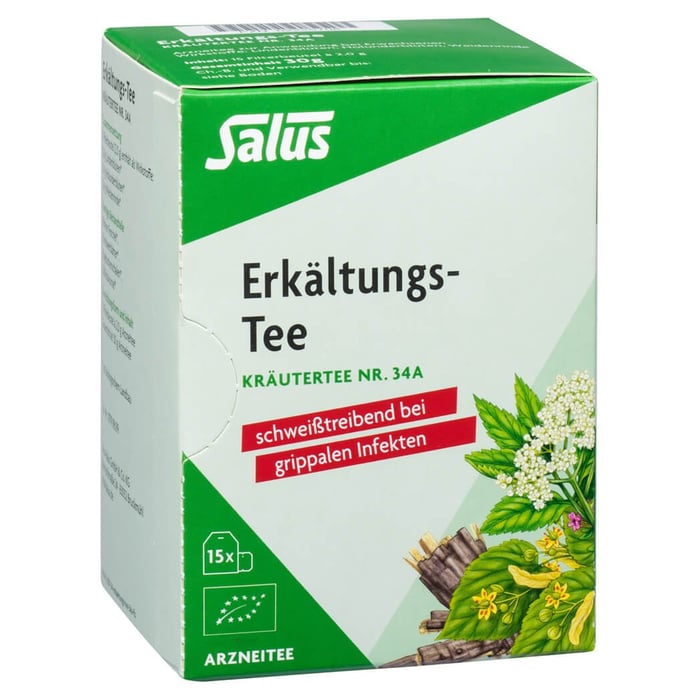 Erkältungs-Kräutertee Nr.34a Salus Filterbeut.