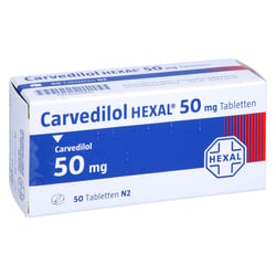Carvedilol HEXAL 50 mg