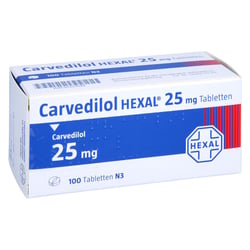 Carvedilol HEXAL 25 mg
