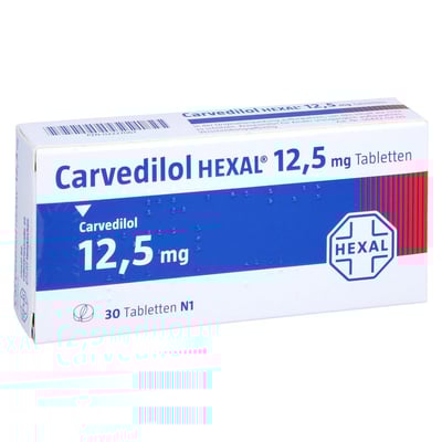 Carvedilol HEXAL 12,5 mg