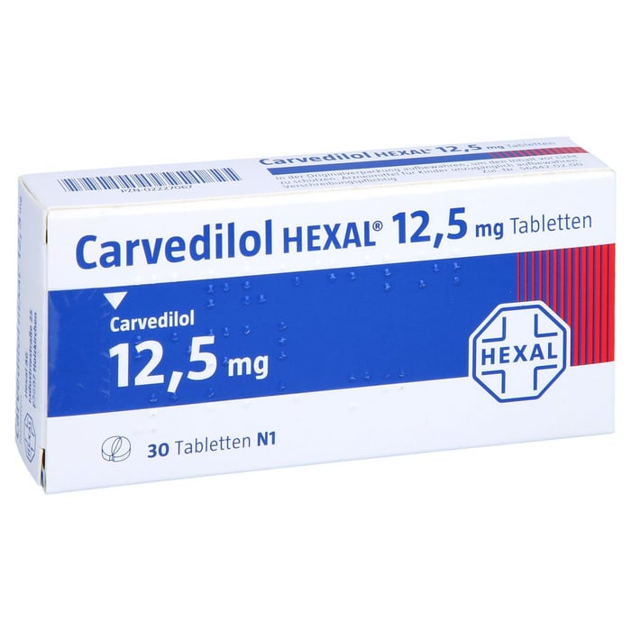 Carvedilol HEXAL 12,5mg