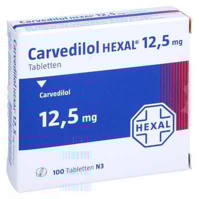 Carvedilol HEXAL 12,5 mg