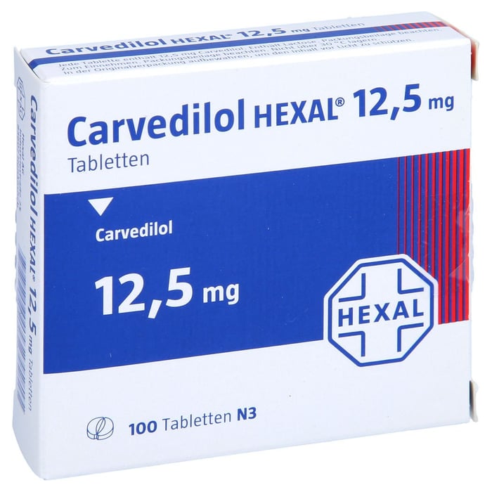 Carvedilol HEXAL 12,5mg
