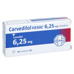 Carvedilol HEXAL 6,25 mg