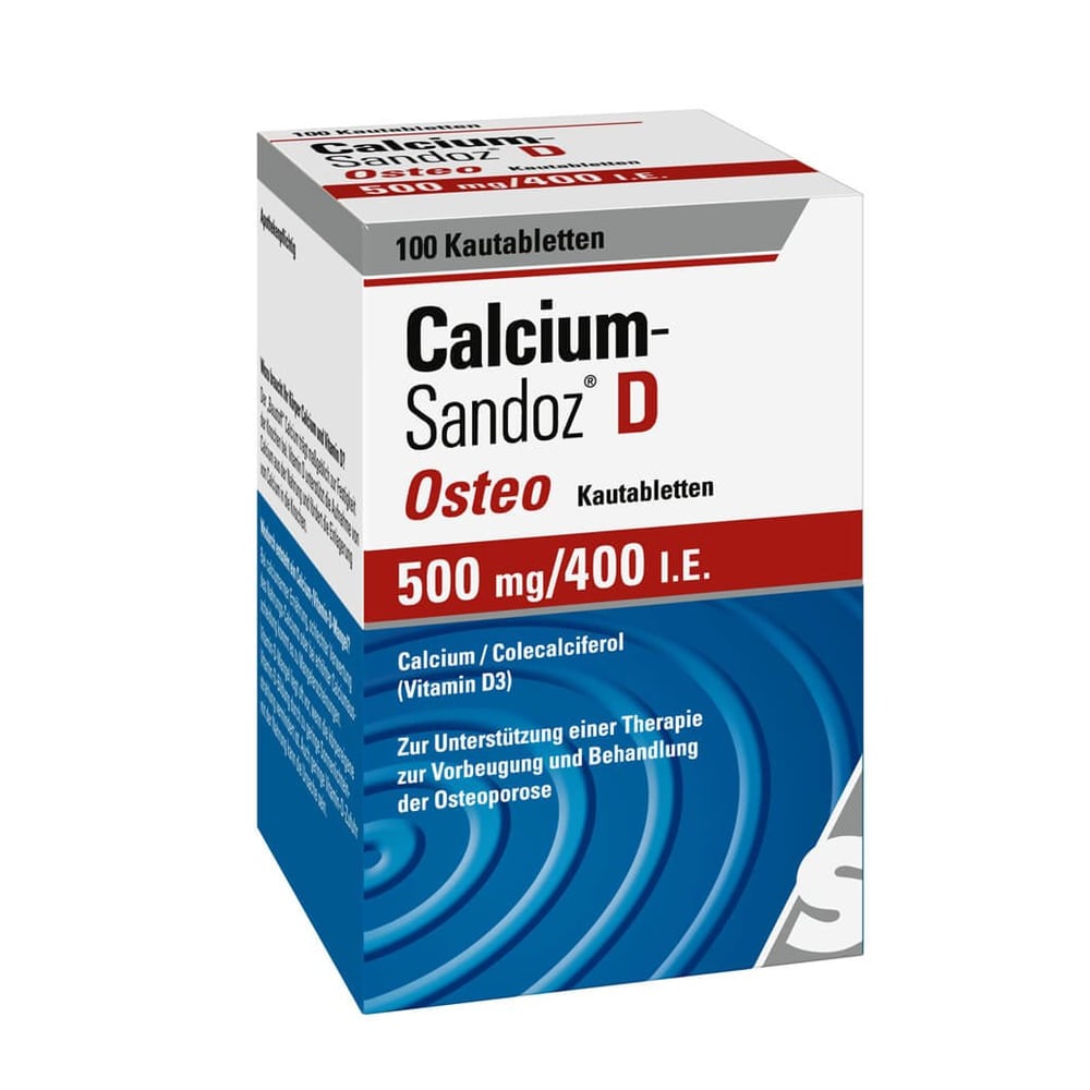 Calcium Sandoz D Osteo Kautabletten