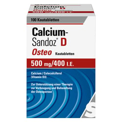 Calcium Sandoz D Osteo Kautabletten