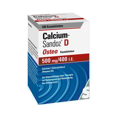 Calcium Sandoz D Osteo Kautabletten
