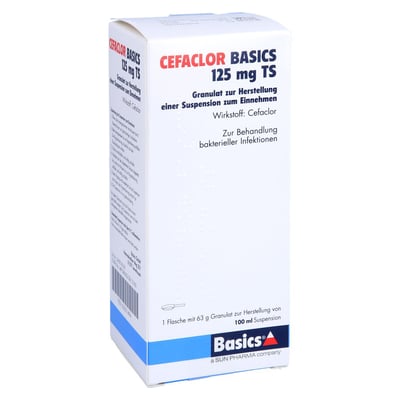 Cefaclor Basics 125mg Ts