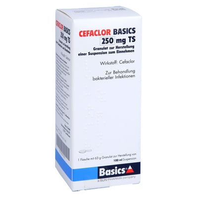 Cefaclor Basics 250 mg Ts Produktbild 1