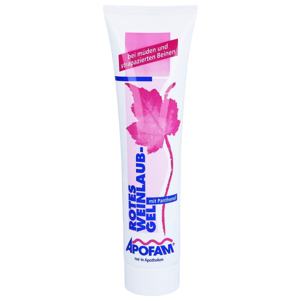 Apofam Rotes Weinlaub Gel