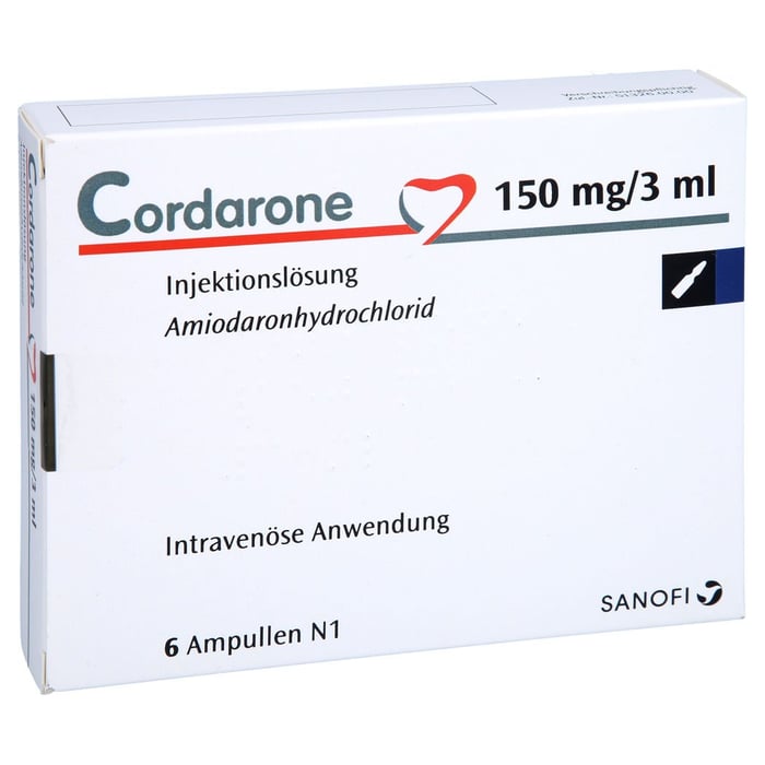 Cordarone 150mg/3ml Injektionslösung