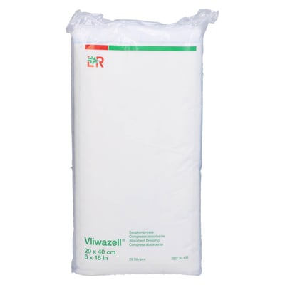 Vliwazell Saugkompresse unsteril 20x40 cm Produktbild 1