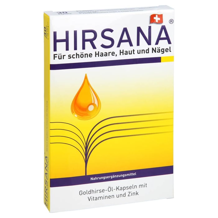 Hirsana Goldhirse Oel Kaps