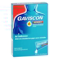 Gaviscon Advance Pfefferminz 1000 mg/200 mg Dosierbeutel