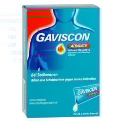 Gaviscon Advance Pfefferminz 1000 mg/200 mg Dosierbeutel